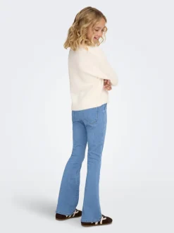 Outlet KOGRAIN Mellemhøj talje Flared fit Jeans Børn Tøj·Jeans