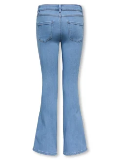 Outlet KOGRAIN Mellemhøj talje Flared fit Jeans Børn Tøj·Jeans