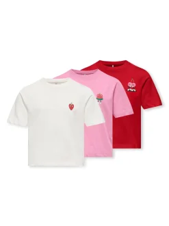 KOGREX 3-pack T-shirt Børn Tøj·Toppe