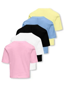 Discount KOGREX 5-pack T-shirt Børn Tøj·Toppe