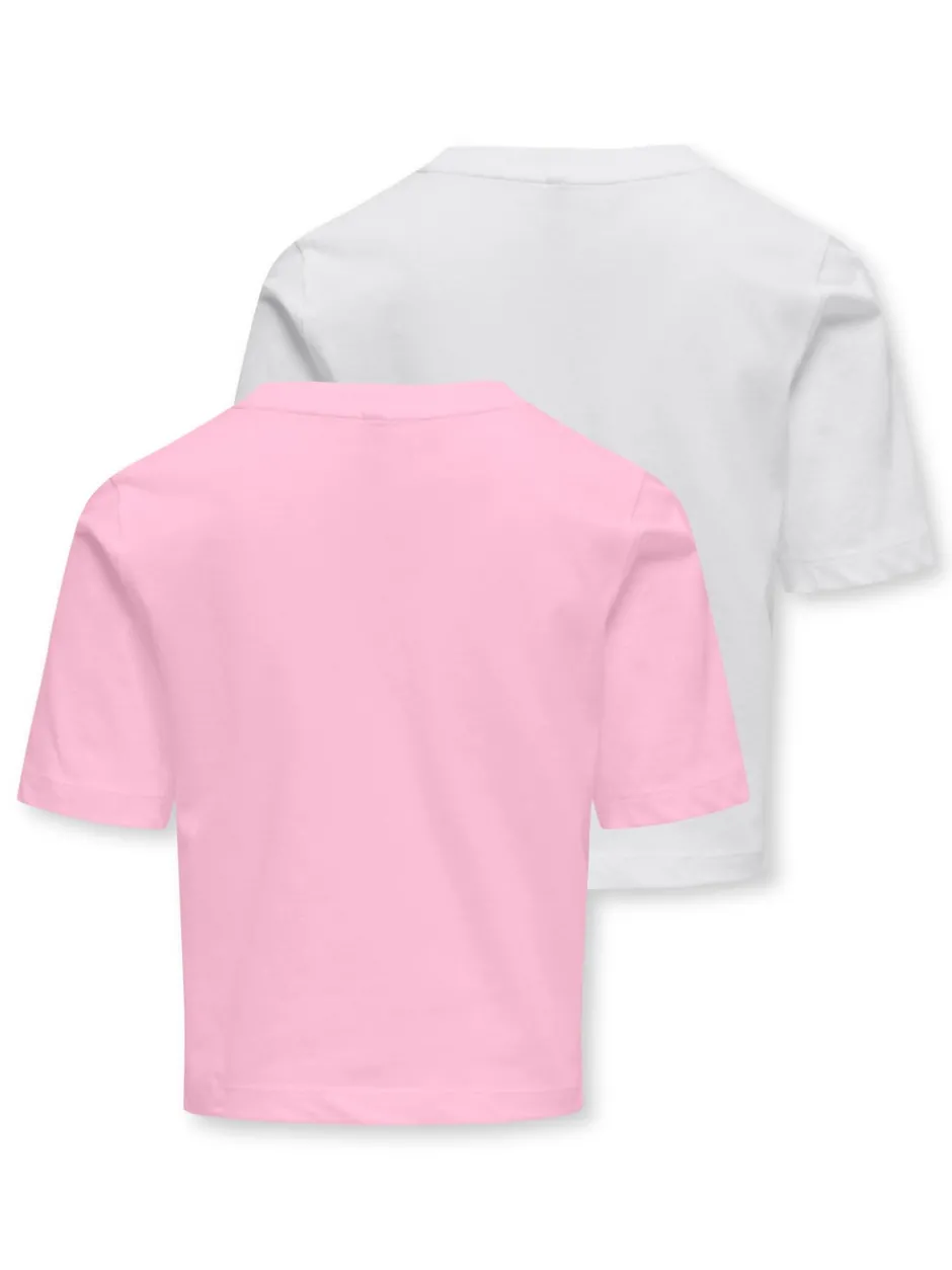 Online KOGREX 2-pack T-shirt Børn Tøj·Toppe