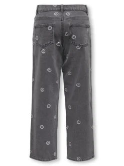 Clearance KOGROBYN Mid rise Straight fit Jeans Børn Tøj·Jeans