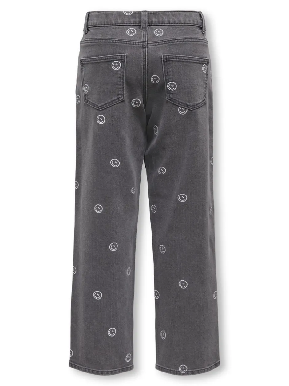 Clearance KOGROBYN Mid rise Straight fit Jeans Børn Tøj·Jeans