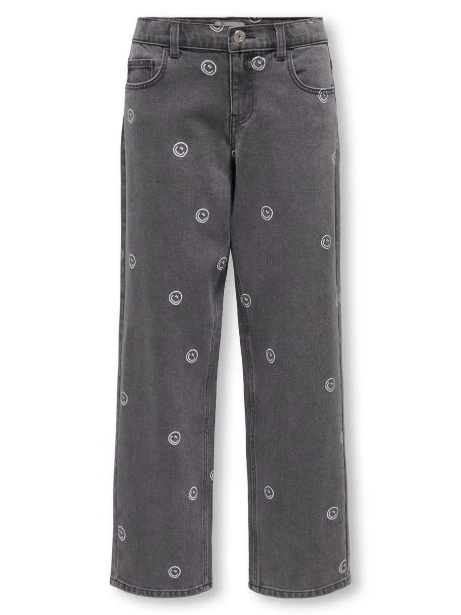 Clearance KOGROBYN Mid rise Straight fit Jeans Børn Tøj·Jeans
