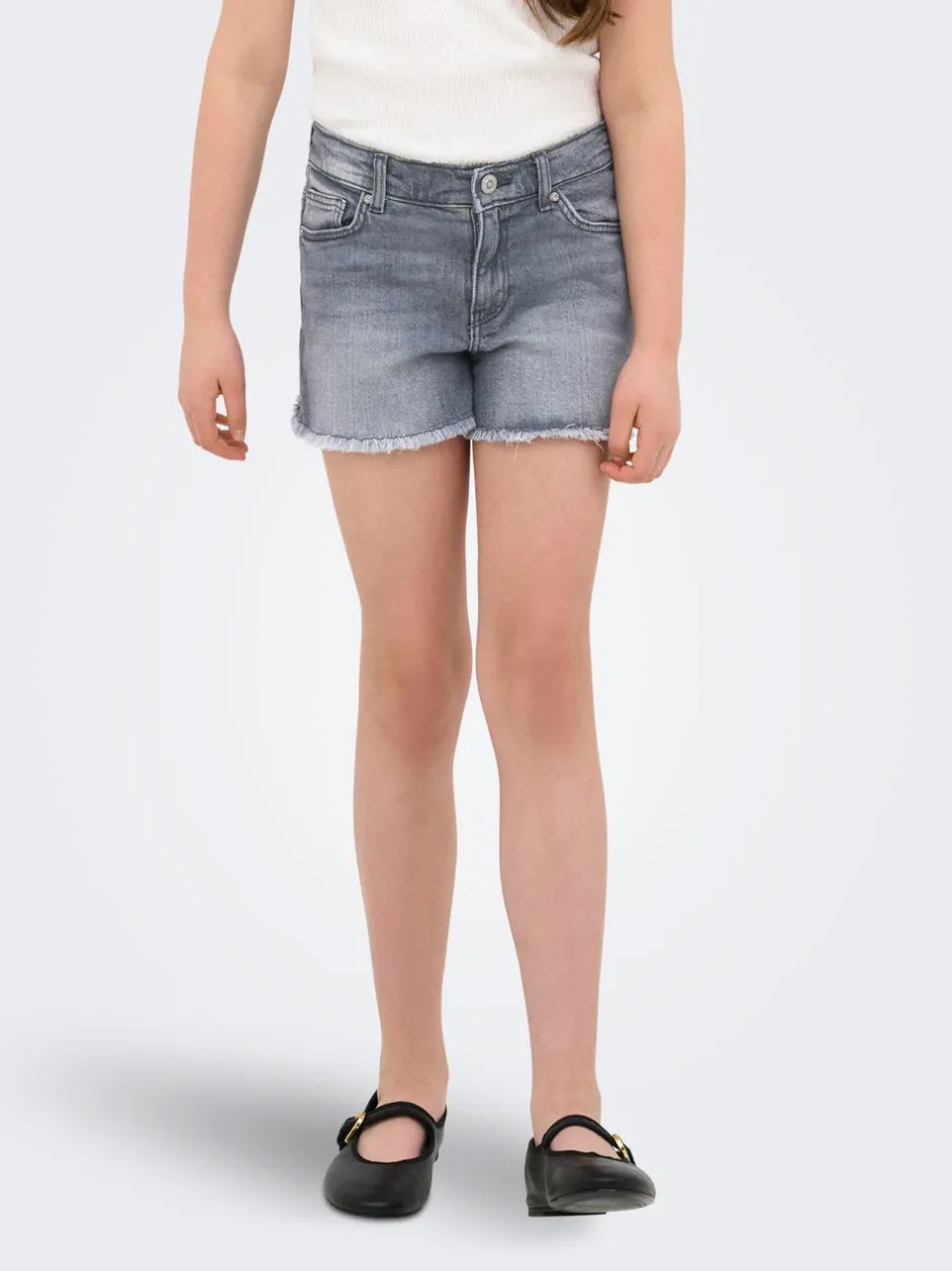 Hot KOGROBYN Straight fit Denim-shorts Børn Tøj·Shorts