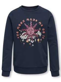 Hot KOGROMANI Sweatshirt Børn Tøj·Sweatshirts