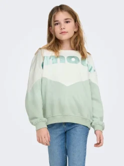 New KOGRUNA-MENA Sweatshirt Børn Tøj·Sweatshirts
