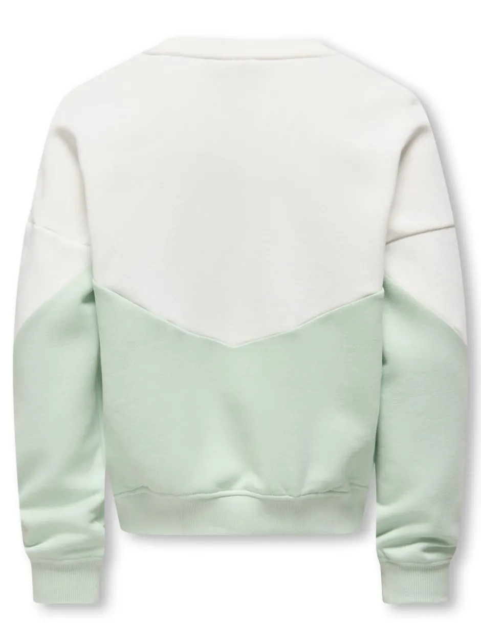 New KOGRUNA-MENA Sweatshirt Børn Tøj·Sweatshirts