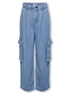 Clearance KOGSAFARI Wide leg fit Jeans Børn Tøj·Jeans