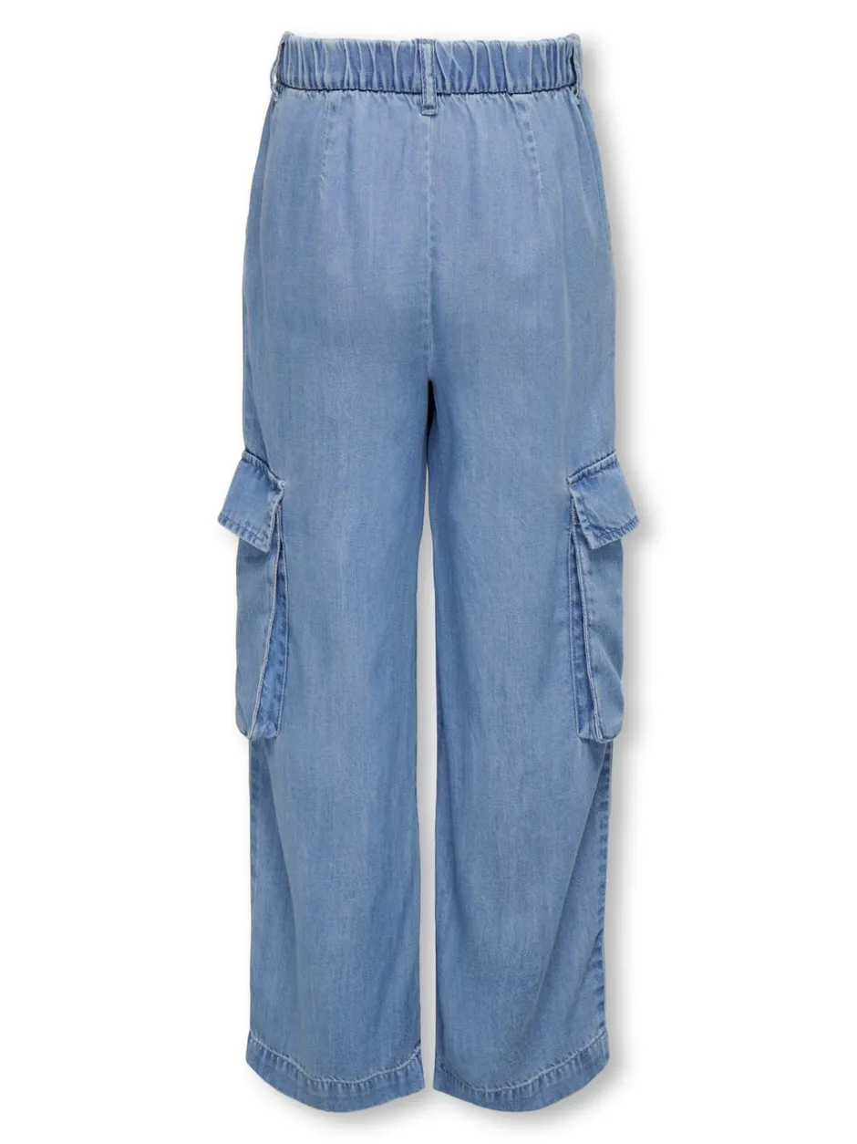 Clearance KOGSAFARI Wide leg fit Jeans Børn Tøj·Jeans