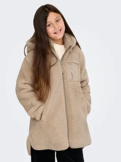 Hot KOGSASCHA Teddy-jakke Børn Tøj·Jakker Og Frakker