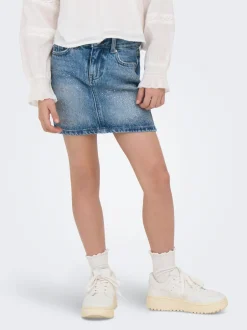 Outlet KOGSTELLA Denim Denim-nederdel Kort nederdel Børn Tøj·Nederdele