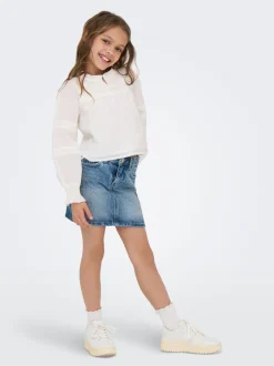 Outlet KOGSTELLA Denim Denim-nederdel Kort nederdel Børn Tøj·Nederdele