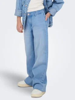 Sale KOGSYLVIE Wide leg fit Jeans Børn Tøj·Jeans