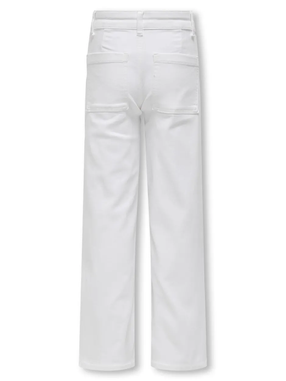 Sale KOGSYLVIE Wide leg fit Jeans Børn Tøj·Jeans