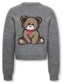 Sale KOGTEDDY Striktrøje Børn Tøj·Strik & Cardigans