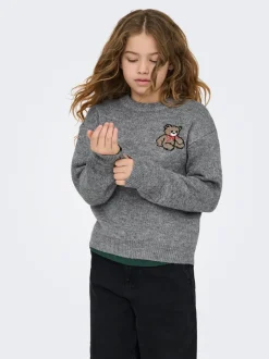 Sale KOGTEDDY Striktrøje Børn Tøj·Strik & Cardigans