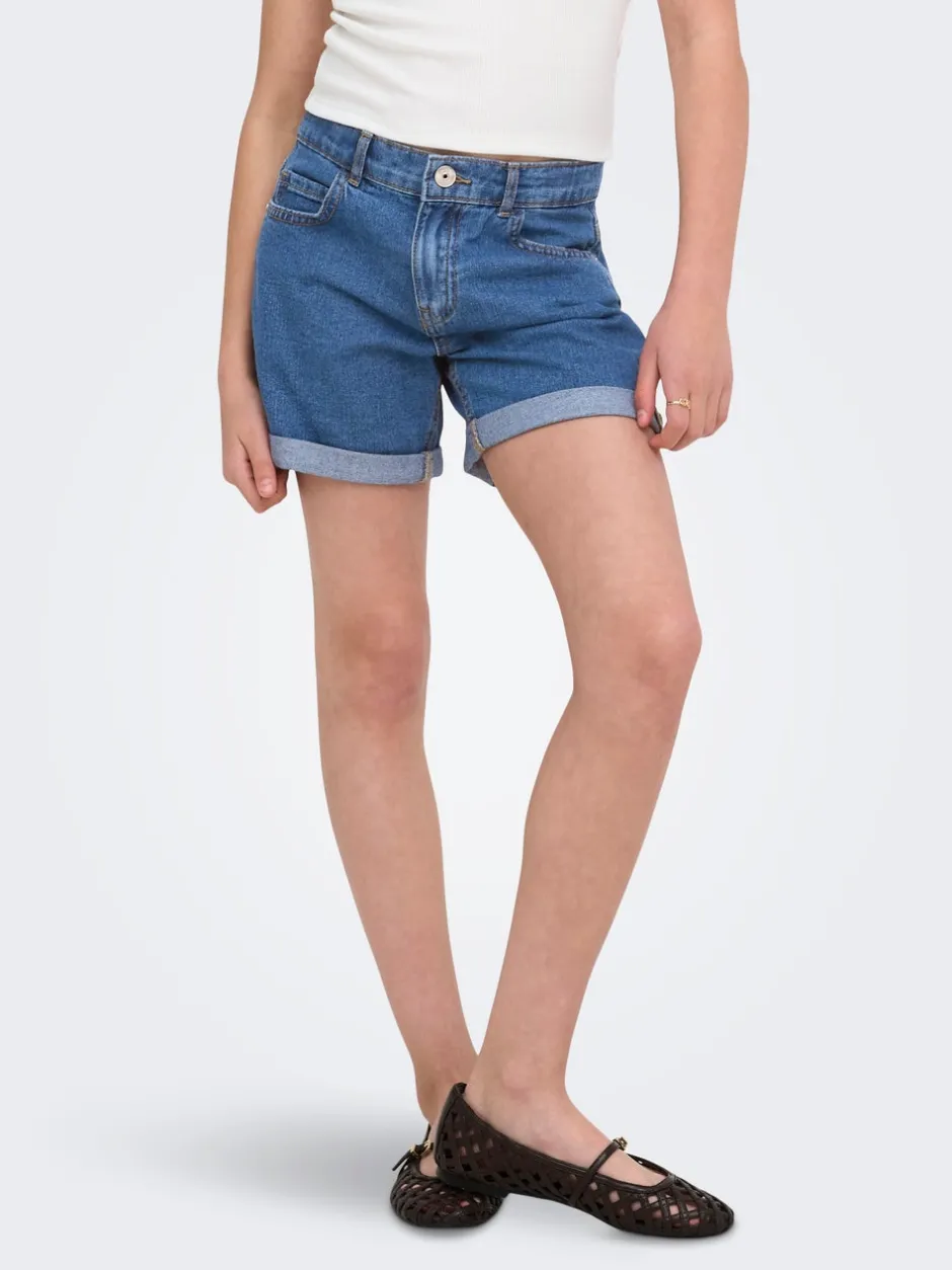 Clearance KOGVEGA Regular fit Denim-shorts Børn Tøj·Shorts