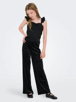 New KOGVELLA Wide leg fit Bukser Børn Tøj·Bukser