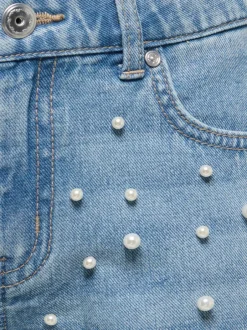 Best KOGVERA Mellemhøj talje Regular fit Denim-shorts Børn Tøj·Shorts