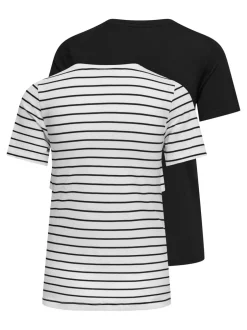 Sale OLMBLOOM 2-pack T-shirt Dame Ammetøj|Toppe