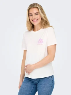 Hot OLMBLOOM T-shirt Dame Toppe