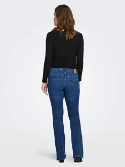 Hot OLMBLUSH Flared fit Jeans Dame Jeans