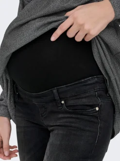 Sale OLMBLUSH Mellemhøj talje Flared fit Jeans Dame Jeans