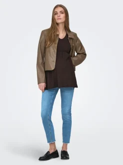 New OLMBLUSH Mellemhøj talje Skinny fit Ankellængde Jeans Dame Jeans