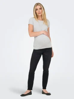 Clearance OLMBLUSH Mellemhøj talje Skinny fit Ankellængde Jeans Dame Jeans