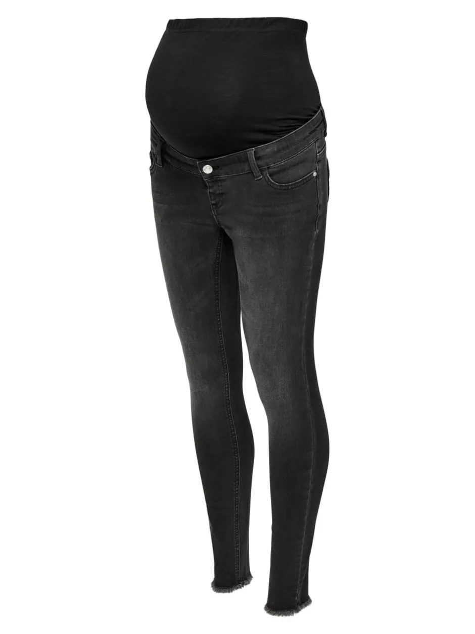 Clearance OLMBLUSH Mellemhøj talje Skinny fit Ankellængde Jeans Dame Jeans