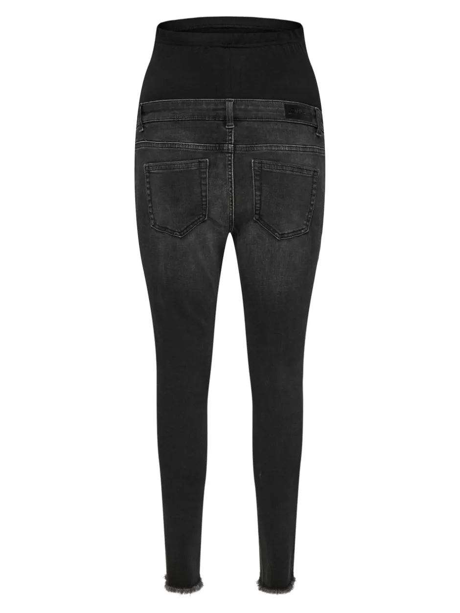 Clearance OLMBLUSH Mellemhøj talje Skinny fit Ankellængde Jeans Dame Jeans