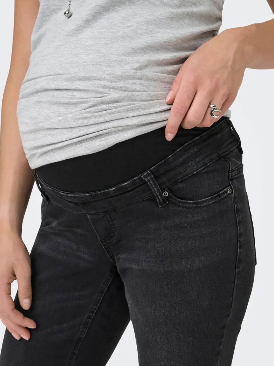 Clearance OLMBLUSH Mellemhøj talje Skinny fit Ankellængde Jeans Dame Jeans