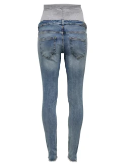 Outlet OLMBLUSH Mellemhøj talje Skinny fit Ankellængde Jeans Dame Jeans