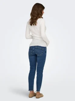 Online OLMBLUSH Mellemhøj talje Skinny fit Ankellængde Jeans Dame Jeans