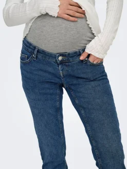 Online OLMBLUSH Mellemhøj talje Skinny fit Ankellængde Jeans Dame Jeans