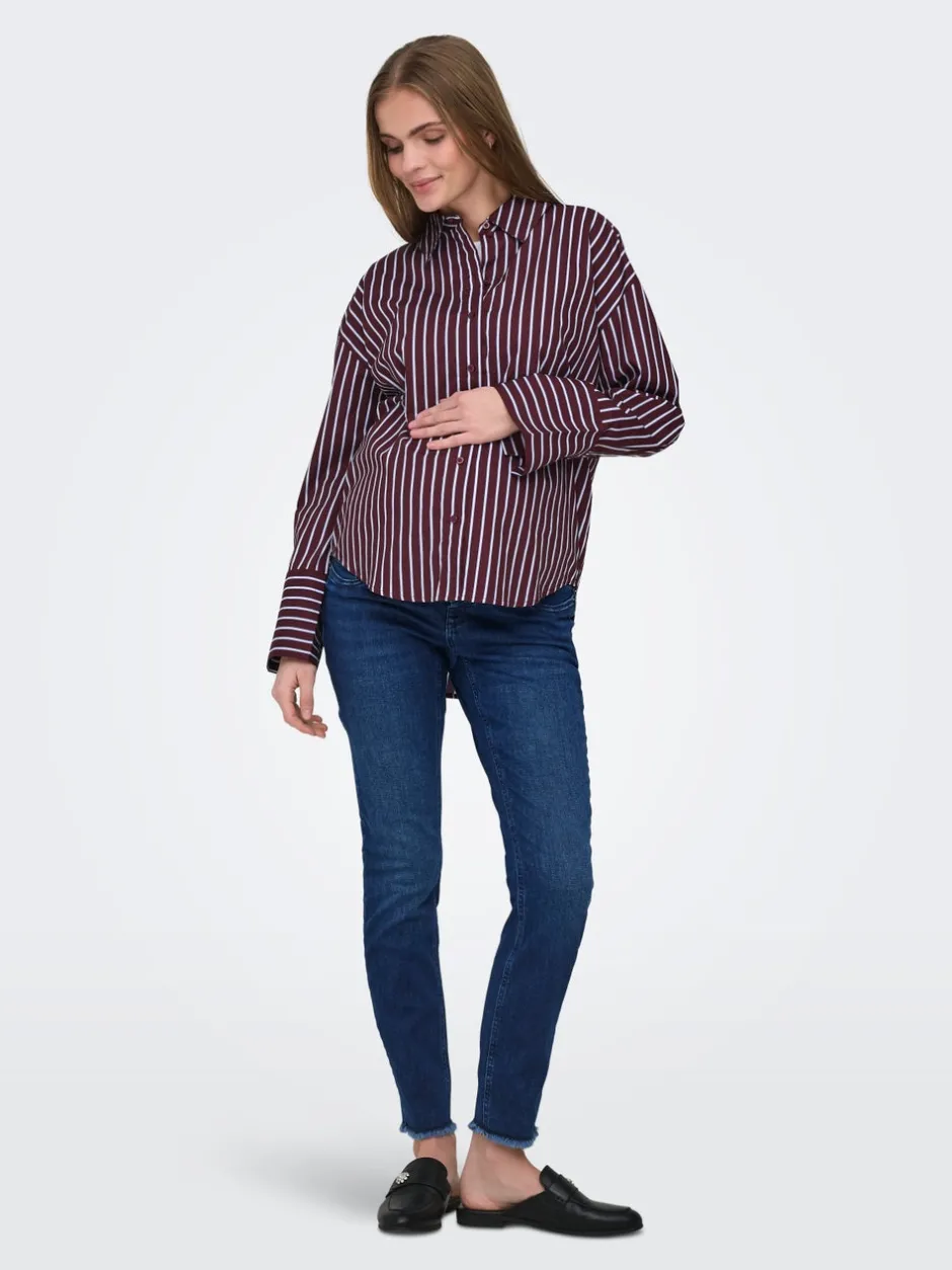 Discount OLMBLUSH Skinny fit Ankellængde Jeans Dame Jeans