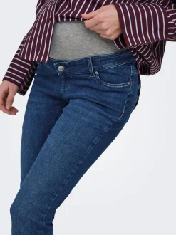 Discount OLMBLUSH Skinny fit Ankellængde Jeans Dame Jeans