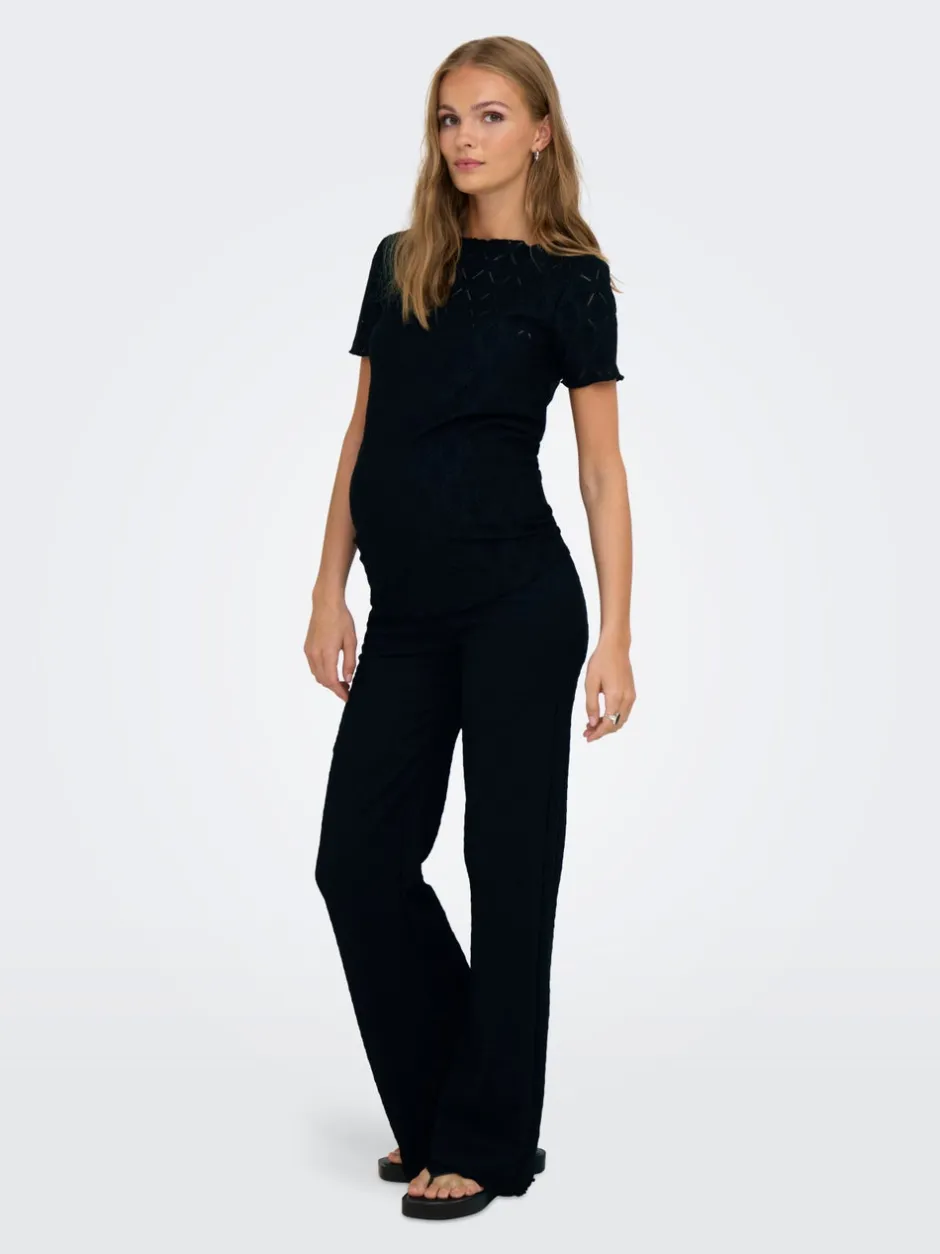 Clearance OLMCALIA Wide leg fit Bukser Dame Bukser
