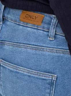 Hot OLMCATWALK Høj talje Mom fit Ankellængde Jeans Dame Jeans