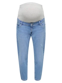 Hot OLMCATWALK Høj talje Mom fit Ankellængde Jeans Dame Jeans