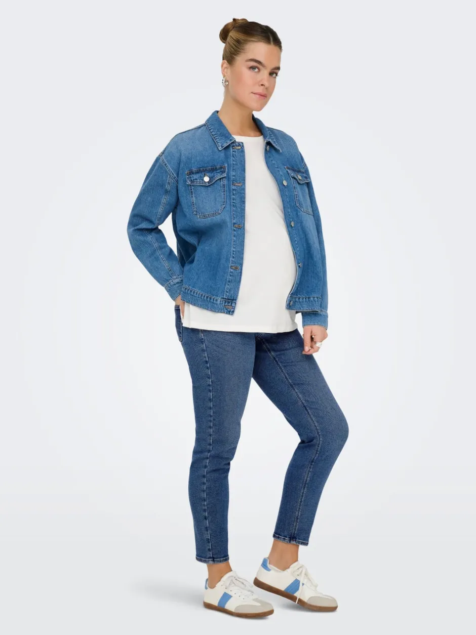 Best OLMCATWALK Høj talje Mom fit Jeans Dame Jeans
