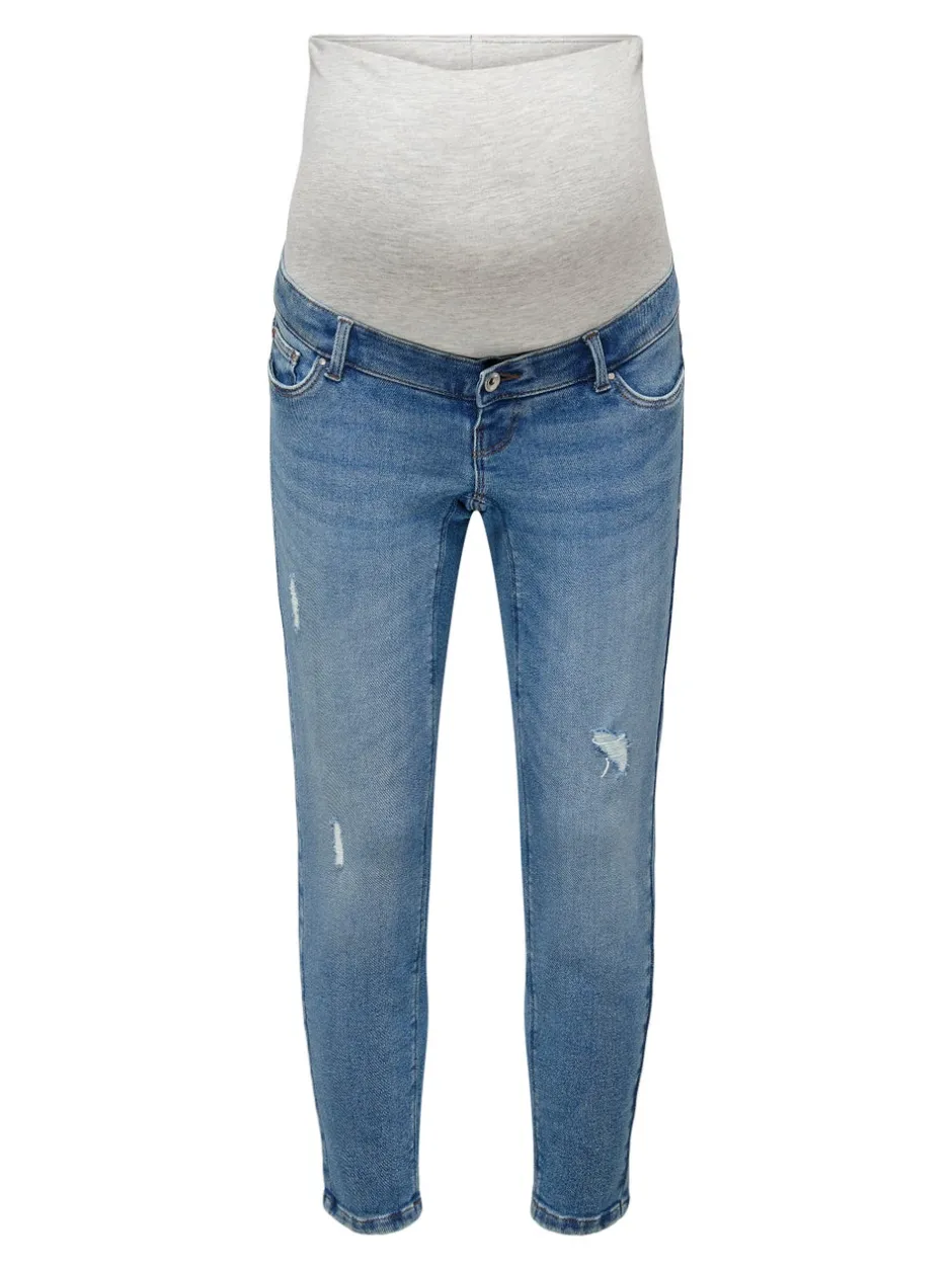 Discount OLMCATWALK Høj talje Mom fit Ankellængde Jeans Dame Jeans