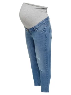 Discount OLMCATWALK Høj talje Mom fit Ankellængde Jeans Dame Jeans