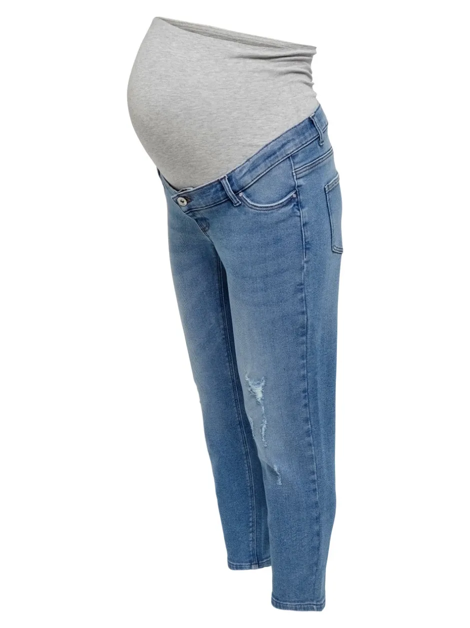 Discount OLMCATWALK Høj talje Mom fit Ankellængde Jeans Dame Jeans