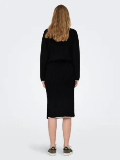 Best OLMCHICK Nederdel Midinederdel Dame Strik & Cardigans|Shorts & Nederdele