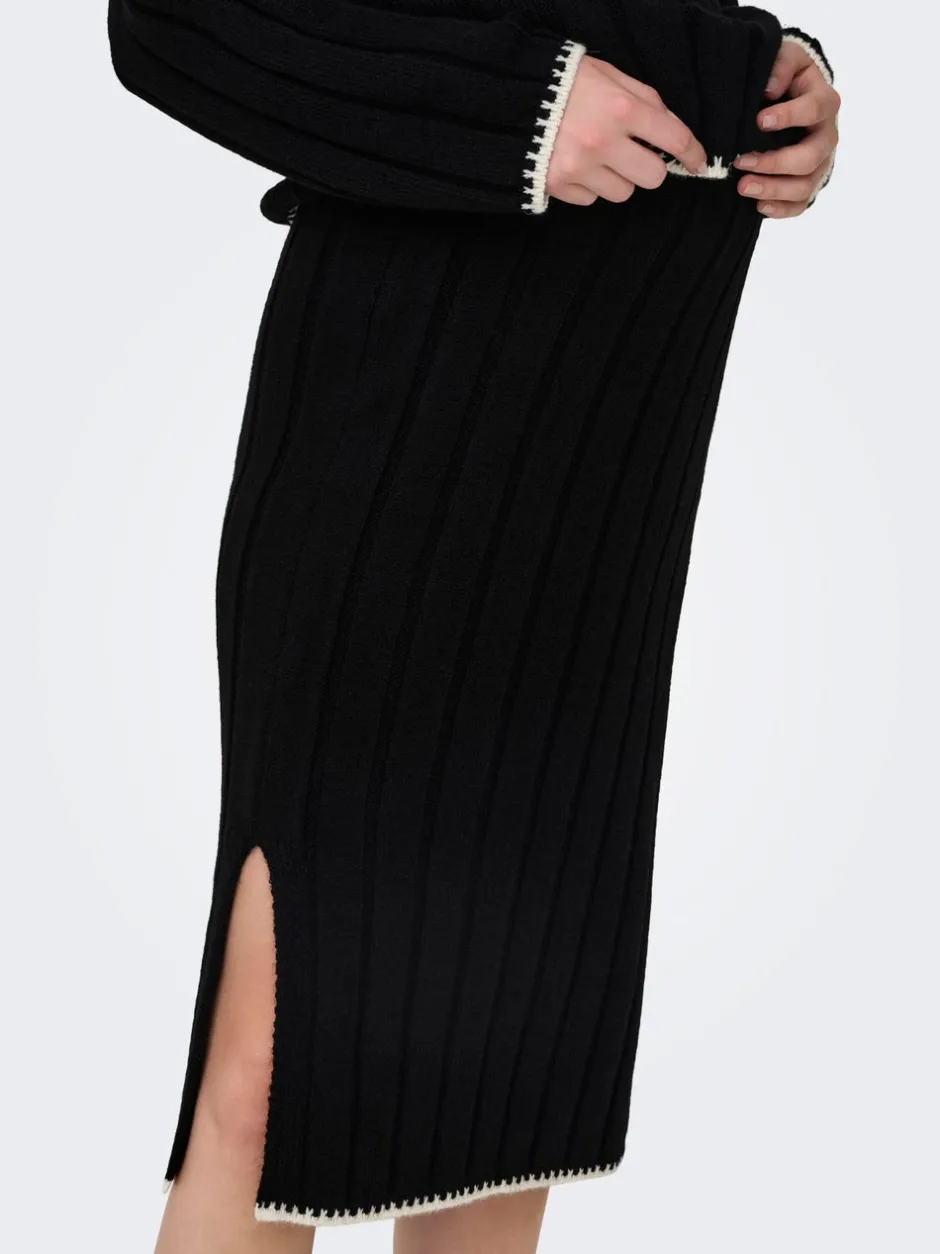 Best OLMCHICK Nederdel Midinederdel Dame Strik & Cardigans|Shorts & Nederdele