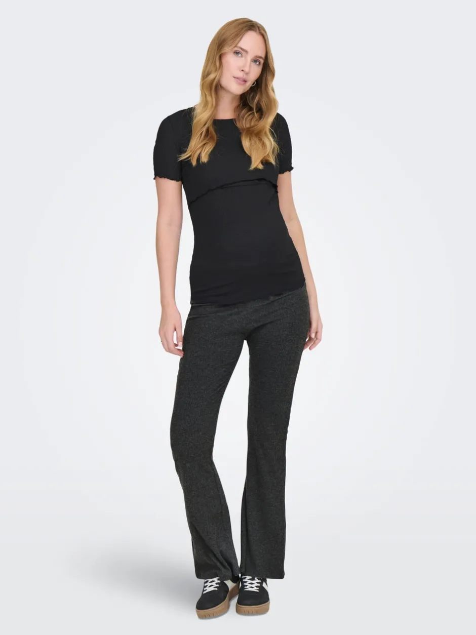 Sale OLMHALLE Wide leg fit Bukser Dame Bukser