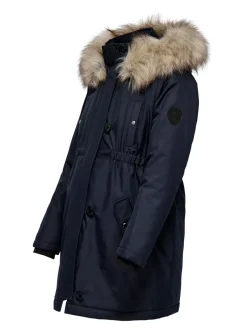 Clearance OLMIRIS Lang parka Dame Jakker Og Frakker