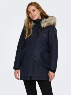 Clearance OLMIRIS Lang parka Dame Jakker Og Frakker